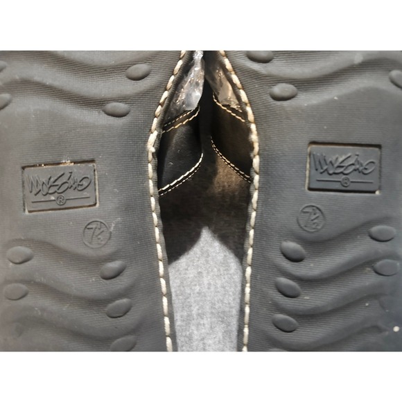 Mossimo Leather‎ Strappy Sandals Women's Size 7.5 Black - Picture 7 of 7